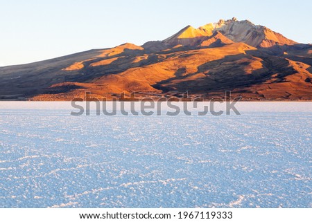 Similar – Image, Stock Photo Salt desert Salar de Uyuni