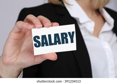 Salary Increase Negotiation Wages Money Finance Business Concept Boss Employee