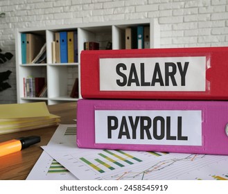 Salary Payroll is shown using a text