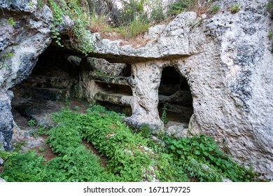 Salata Necropolis In Vieste. Apulia, Italy