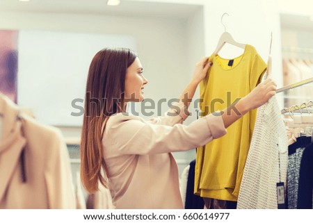 Similar – Clothes for sale in a shop.