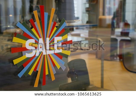 Similar – Image, Stock Photo Shop window into spring