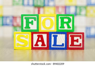 Child Care Spelled Out Alphabet Building Stock Photo (Edit Now) 89109838