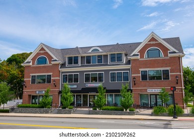 SALEM, MA, USA - AUG. 6, 2020: Salem State University Bookstore At 331 Lafayette Street In City Of Salem, Massachusetts MA, USA. 