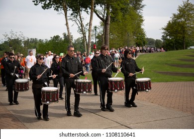 Salem, Oregon / USA - May, 5 2018: Multiple Sclerosis Walkathon
