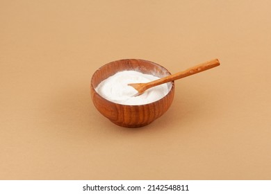 Salep powder in wooden bowl. Salep, also spelled sahlep or sahlab is a flour made from the tubers of orchid genus Orchis.