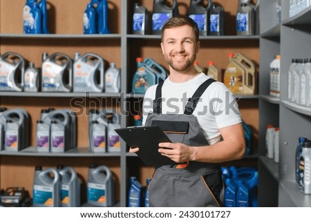 sales consultant in a car parts and accessories store.