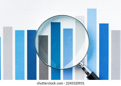 Sales Graph.
Sales are up and down.