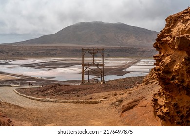 Salinas de Pedra de Lume, old salt lakes on Sal Island, Cape Verde