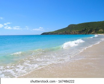 Saline Beach At St. Barts, French West Indies