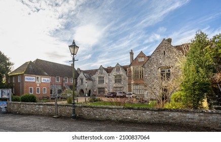 The Salisbury Museum In West Walk, Salisbury Cathedral Close, Salisbury, Wiltshire, UK On 4 January 2022