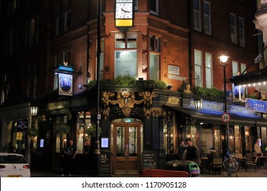 The Salisbury Pub On St Martins Lane - London, England, United Kingdom - June 12, 2018