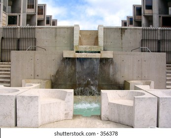 Salk Institute By Louis Kahn. La Jolla CA