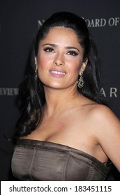 Salma Hayek At National Board Of Review Of Motion Pictures 2008 Awards, Cipriani Restaurant 42nd Street, New York, NY, January 14, 2009 