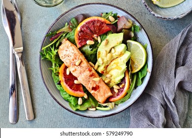 Salmon And Avocado Salad