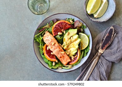 Salmon And Avocado Salad