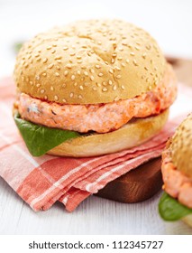 Salmon Burger