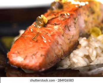 Salmon With Capers Sauce