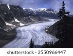 Salmon Glacier near Steward, Portland Canal, Alaska, USA, North America