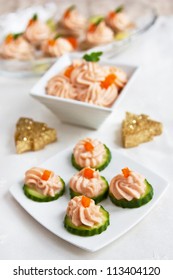 Salmon Mousse Appetizers