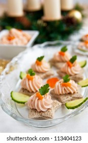 Salmon Mousse Appetizers