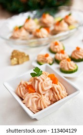 Salmon Mousse Appetizers