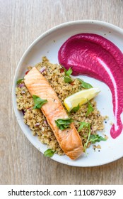 Salmon Quinoa,healthy Dish