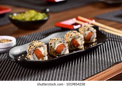 Salmon Sushi Foursome