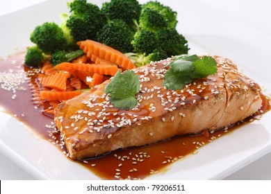 Salmon Teriyaki