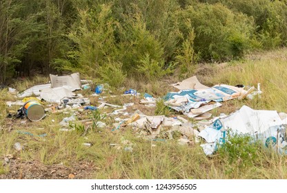 Salt Ash 29th,November,2018,New South Wales,Australia. Fly Tipping Of Rubbish An Unwanted Problem Around The World,a Social Issue And Criminal Offence That Can Cause Environment Issues. 