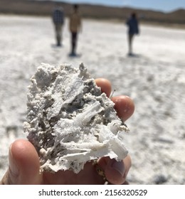 Salt Crystals From Soda Lake