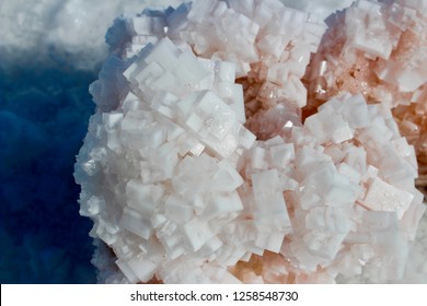Salt Crytsals Uyuni Salt Pan Bolivia