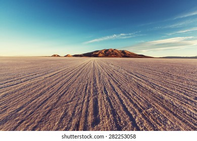  Salt Flat In Bolivia