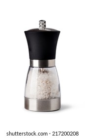 Salt Grinder On White Background