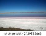 Salt lagoon at in the Laguna Ojo de Liebre, Baja California Sur, Mexico
