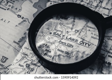 Salt Lake City On The Map