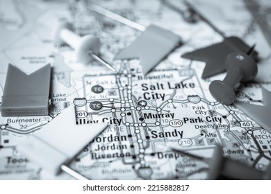 Salt Lake City On The USA Map