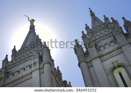 Salt Lake City Temple.
