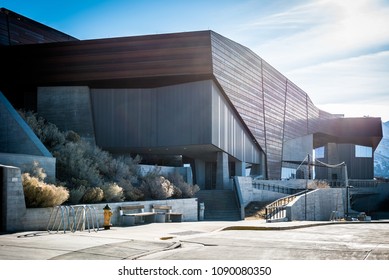 Salt Lake City, Utah USA  - December 31, 2017: Natural History Museum Of Utah