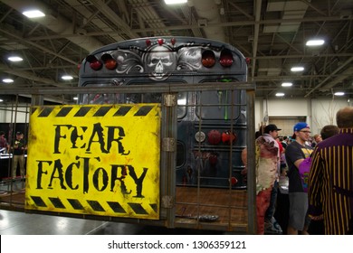 Salt Lake City, UT/USA September 6 2013: Fear Factory Display At 2013 Salt Lake City Comic Con