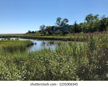 A Salt Marsh In Warwick, Rhode Island