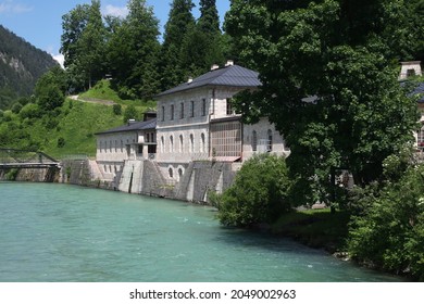 Salt Mine In Berchtesgaden, The German Alps