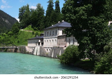 Salt Mine In Berchtesgaden, The German Alps	