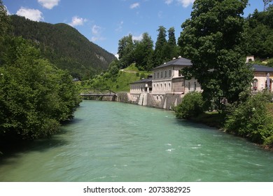 Salt Mine In Berchtesgaden, The German Alps