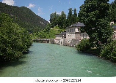 Salt Mine In Berchtesgaden, The German Alps