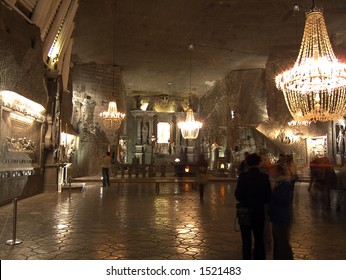 Salt Mine In Wieliczka, Poland