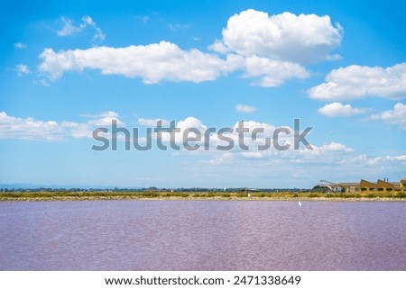 Salt Pans in Cervia, Romagna, Italy