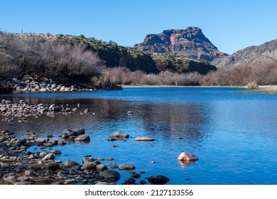 The Salt River In Arizona