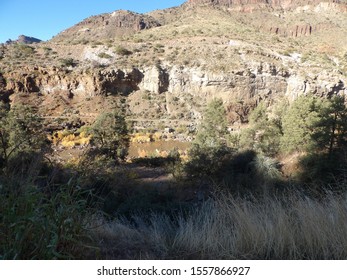 Salt River Canyon At Midday