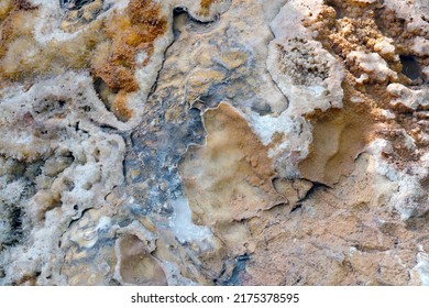 Salt Rock Texture. Minerals Background